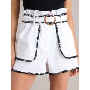 FORE belted shorts
